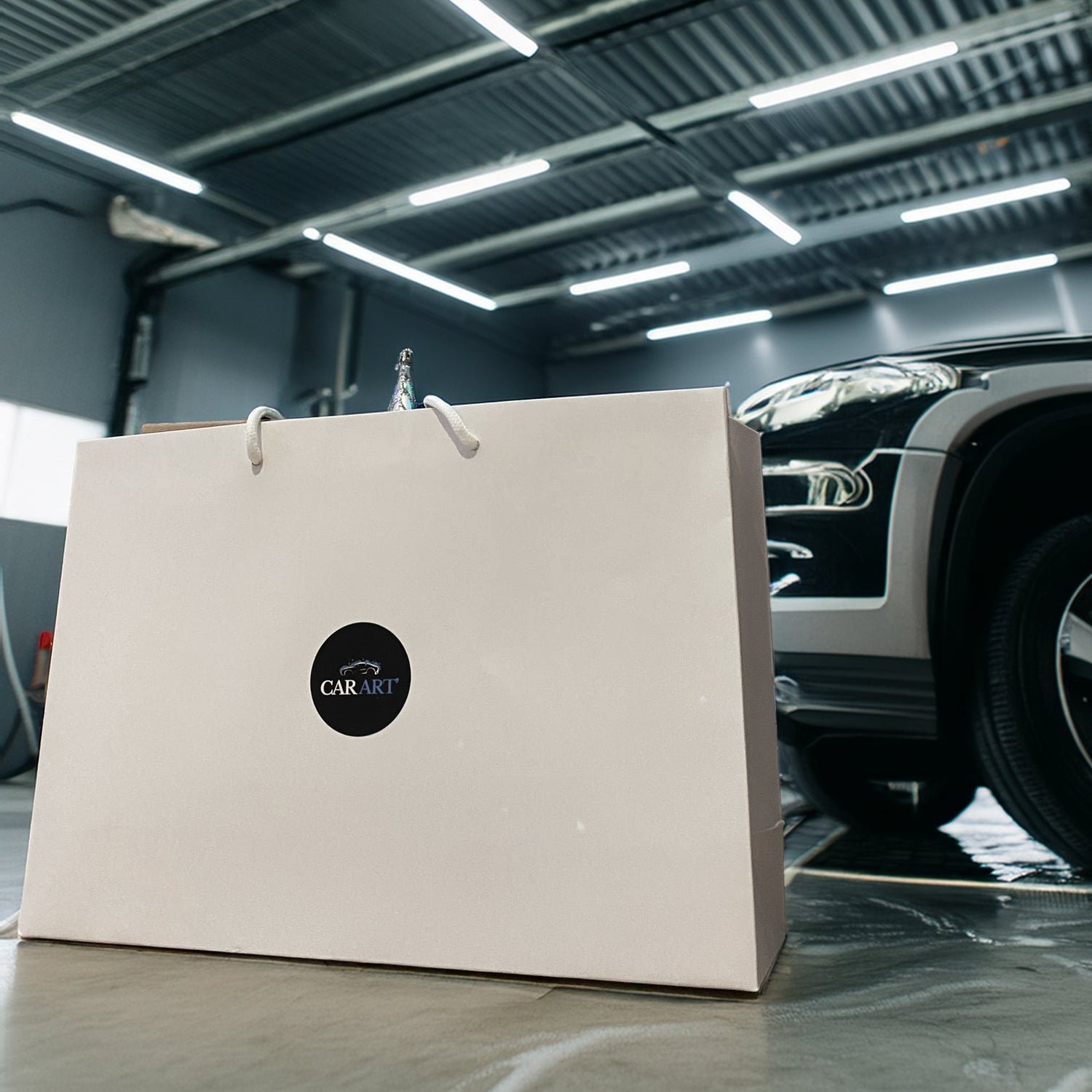 photo du sac de packaging pour les produits car art'